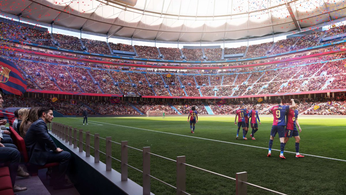 ActuFoot_'s tweet photo. 🚨🚨 𝗕𝗔𝗥𝗖𝗘𝗟𝗢𝗡𝗘-𝗣𝗦𝗚 𝗦𝗘 𝗝𝗢𝗨𝗘𝗥𝗔 𝗔𝗨 𝗖𝗔𝗠𝗣 𝗡𝗢𝗨 ! 🏟️🌟

Le FC Barcelone retrouvera son stade en championnat quelques jours avant face à la Real Sociedad. 💙❤️

🗞️ @10JoseAlvarez @elchiringuitotv https://t.co/lNcPLuhlsP