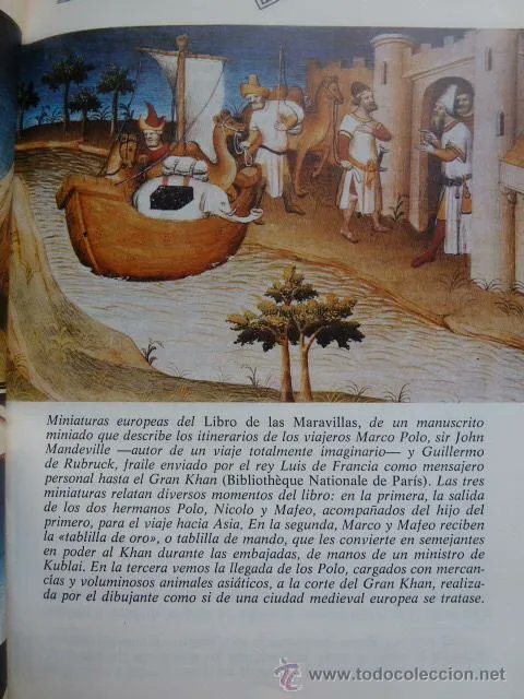 LibrosVintage's tweet image. Este libro es una maravilla. Quizás el más bonito de toda la colección

&apos;Libro de las Maravillas&apos;
Colección #TusLibros n° 27.
Ediciones Generales #Anaya, 1984. 

Marco Polo (15 sept 1254-8\9 enero 1324)