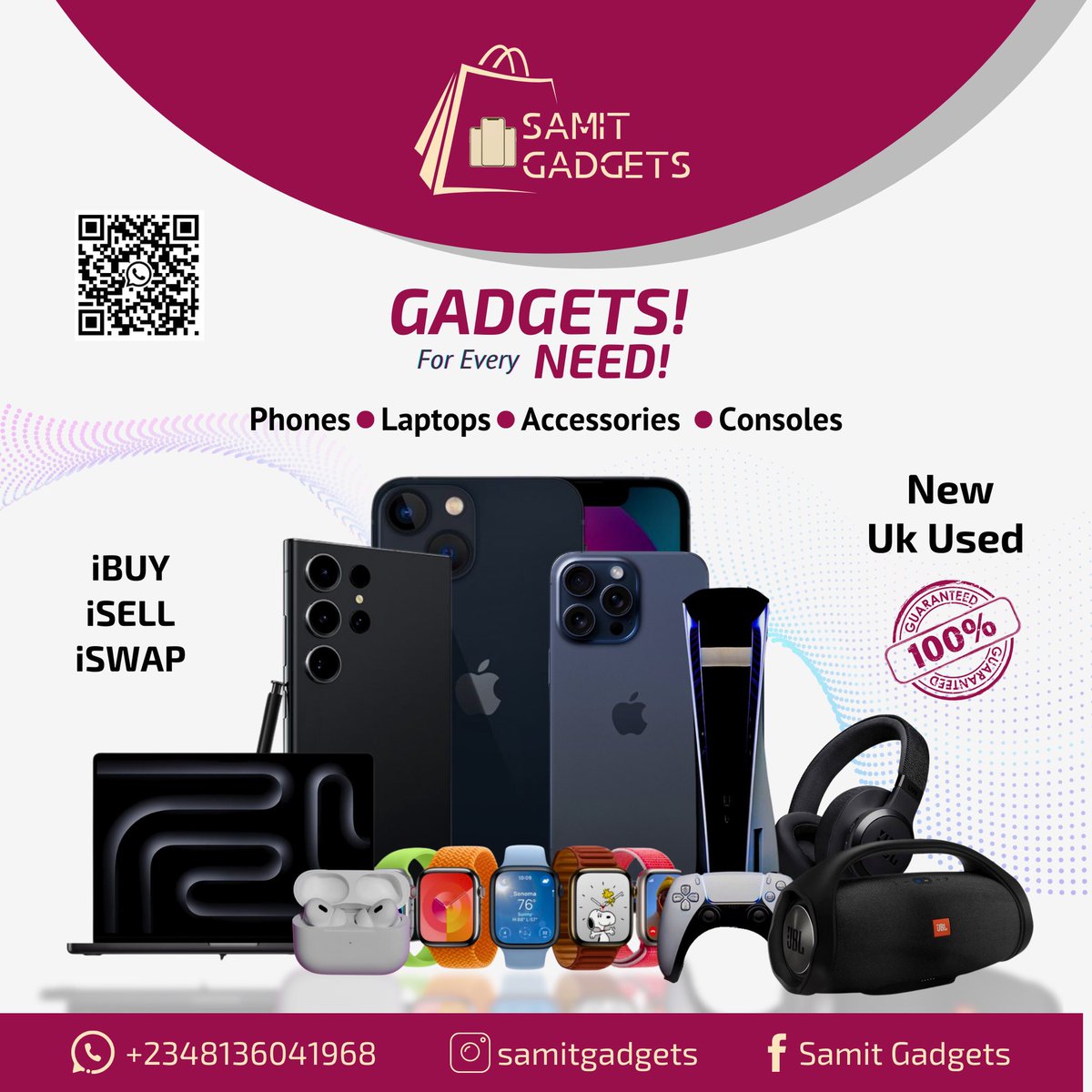SamitGadgets's tweet photo. New week, new goals. 💡
Stay connected, stay productive — with the right gadgets, everything gets easier.
Let’s make this week count! 🚀 #SamitGadgets #NewWeek https://t.co/zxzCvNdtel