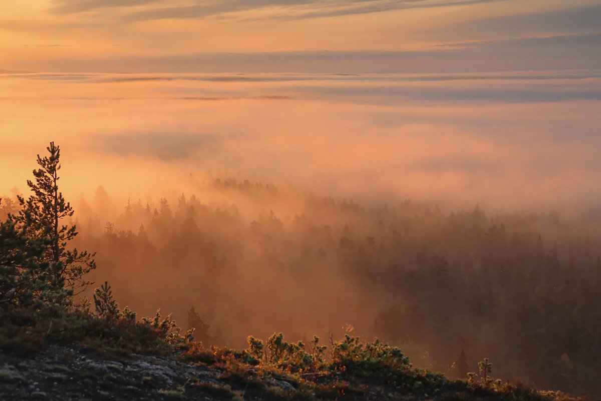 Pilvien yläpuolella #kuusamo