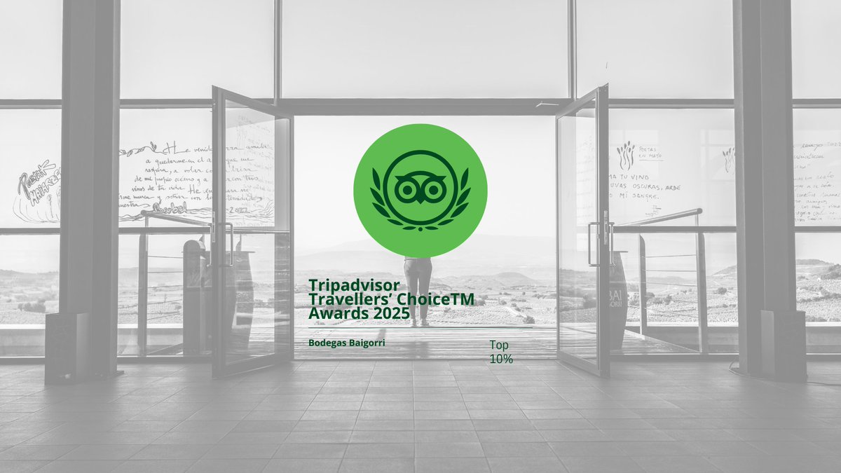 Acabamos de recibir el reconocimiento Traveller´s Choice de la plataforma Tripadvisor. Un año más nuestras actividades de enoturismo se posicionan entre el 10% de las mejores experiencias del mundo.
-
We have just received the Traveller's Choice award from Tripadvisor.