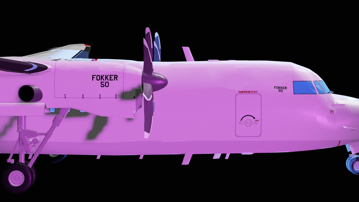 tytyjythtn's tweet image. Fokker 50 comm #ROBLOXDev #robloxbuilds #robloxstudio