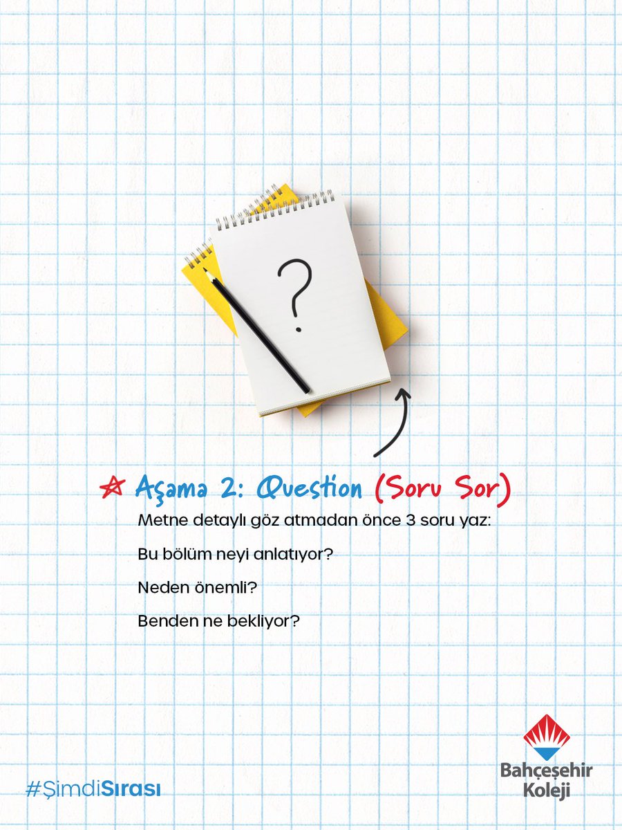 bahcesehir_k12's tweet photo. 📚 Başarı tesadüf değil, doğru çalışma yöntemlerinin sonucudur. Yeni dönemde sizlerle “Çalışma Odası”nda verimli ders çalışma tekniklerini paylaşıyoruz.

#BahçeşehirKoleji https://t.co/NPhM8hi3ab