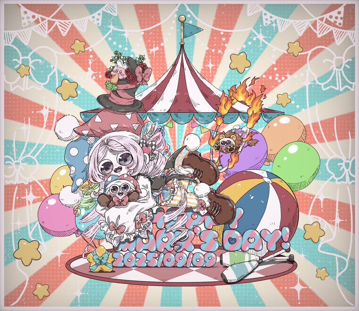akoya202502's tweet photo. ⚠️擬人化
🎪♡Happy Marx's Day♡🎪 https://t.co/OHZnGbyOl5