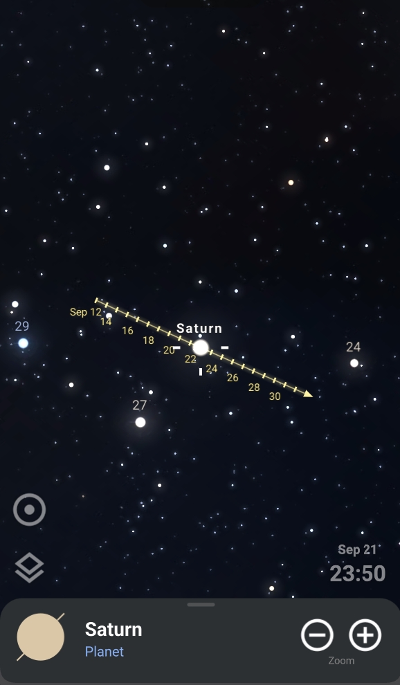 Ready to witness a cosmic event? Saturn is in opposition tonight and will be fully illuminated by the Sun, making it appear brighter than ever. This is the best time to observe the planet as it will be visible all night long! We wish you clear skies!