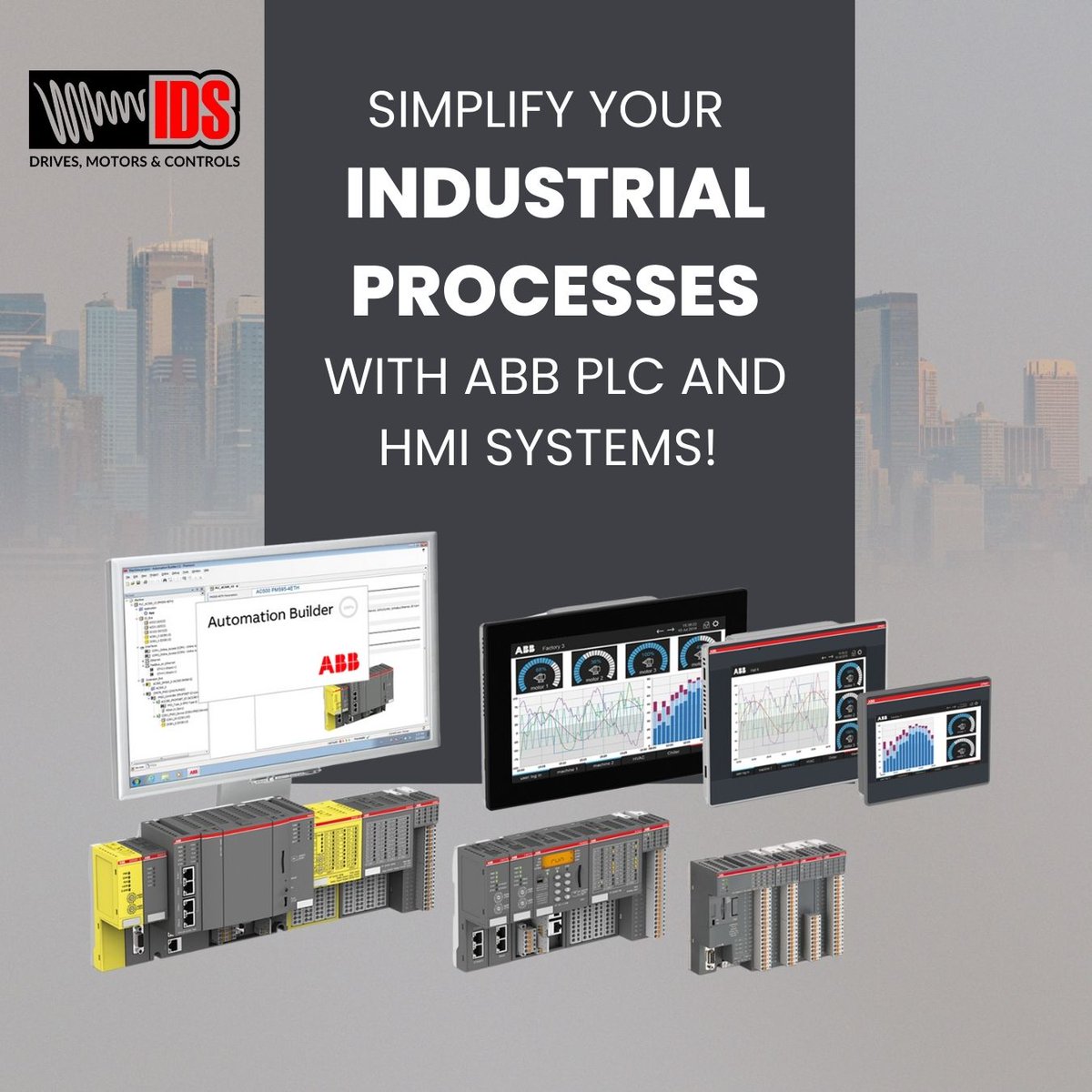 InverterDrives's tweet image. Simplify your industrial processes with ABB PLC and HMI systems! These smart solutions offer seamless integration and enhanced control, tailored to your needs. Find out more about our ABB product range. inverterdrivesystems.com/abb-products/a…
#AutomationSolutions #PLCSolutions #HMISystems