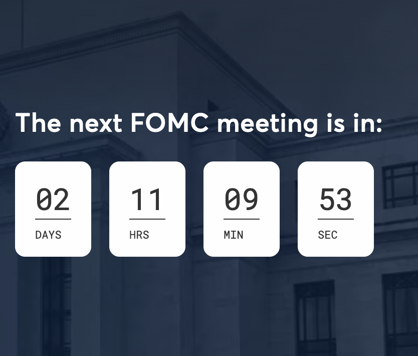 FratelliDCrypto's tweet photo. 🔥 UPDATE: Mancano 2 giorni al FOMC 🏦
👉 I mercati prezzano:
93,4% di probabilità di un taglio da 25 bps
6,6% di probabilità di un taglio da 50 bps
#FED #FOMC #TassiInteresse #Macro #CryptoNews #Bitcoin https://t.co/YmEcdb9vME