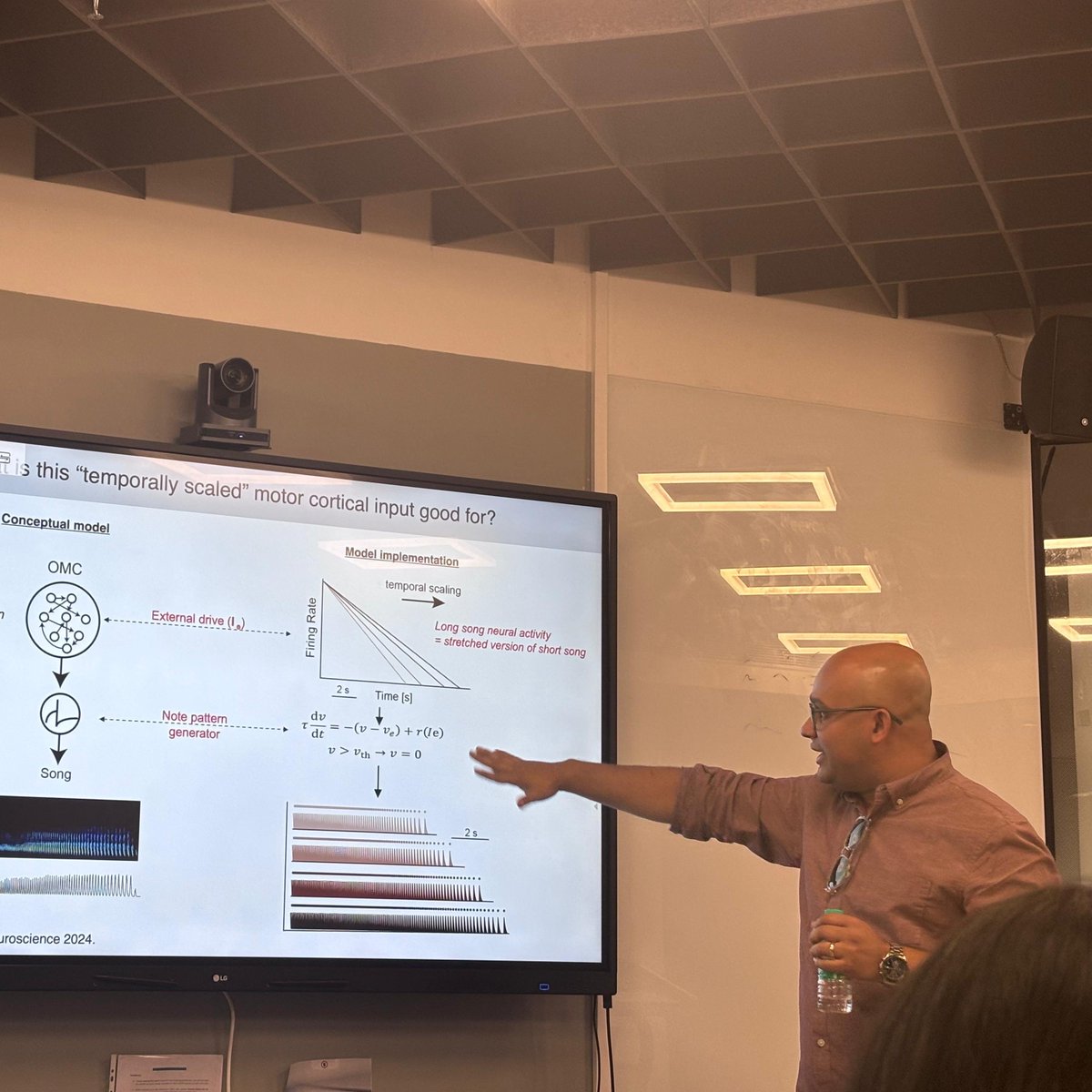 We wrapped up the Brainstorming at CHINTA lecture series with inspiring talks by Dr. Arkarup Banerjee on vocal flexibility in the “singing mouse” and Prof. Joby Joseph on temporal coding in honeybee olfaction!
<a href="/ArkarupBanerjee/">Arkarup Banerjee</a> <a href="/badjoby/">Joby Joseph</a> 
#Neuroscience #CHINTA #lectureseries