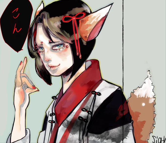狐 #illust