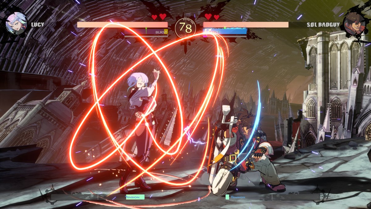 beionetsing's tweet image. （　･`ー･´）そして本題ですが現役最新タイトル！「GGST/UNI2」2作品はAPM3絶賛稼働中です！同時にイズミ/ルーシーがAPM3待機中なのでよろしくお願いします。拳があつい！ 
#APM3 #DOA6 #アーケード #GGST #DOAXVV #バーチャ #ランモバ