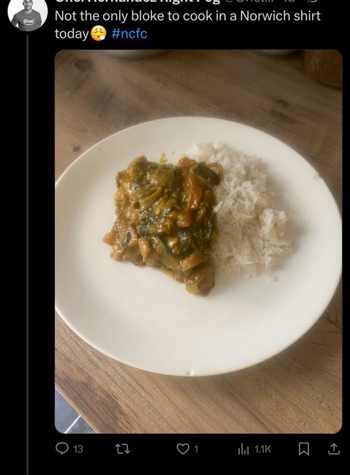 The cooking in question #ncfc  <a href="/Onel_Mourner/">ErrolMundleEnthusiast</a>
