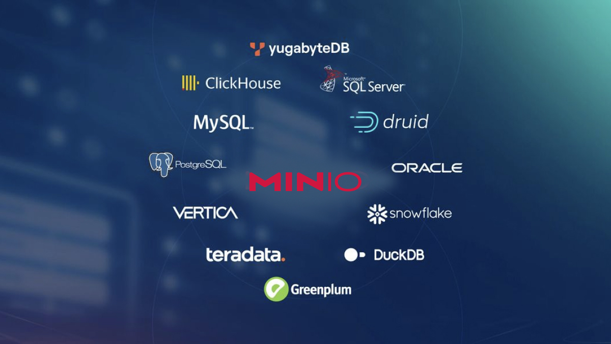 Minio's tweet image. Data infrastructure has moved beyond SAN &amp;amp; NAS.
Even traditional databases are offering #ObjectStorage-first options. Whether you call them external tables or foreign tables, the trend is the same: database vendors want to focus on queries, not storage.
blog.min.io/databases-for-…