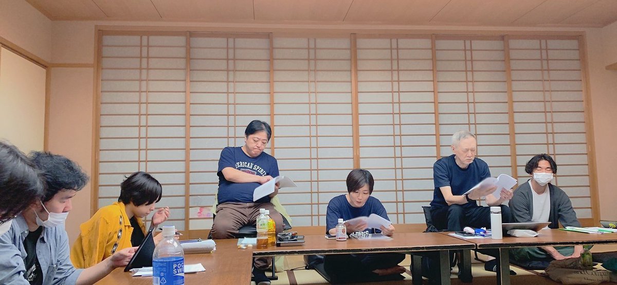 紺色トリオでした 笑
#よみドコ