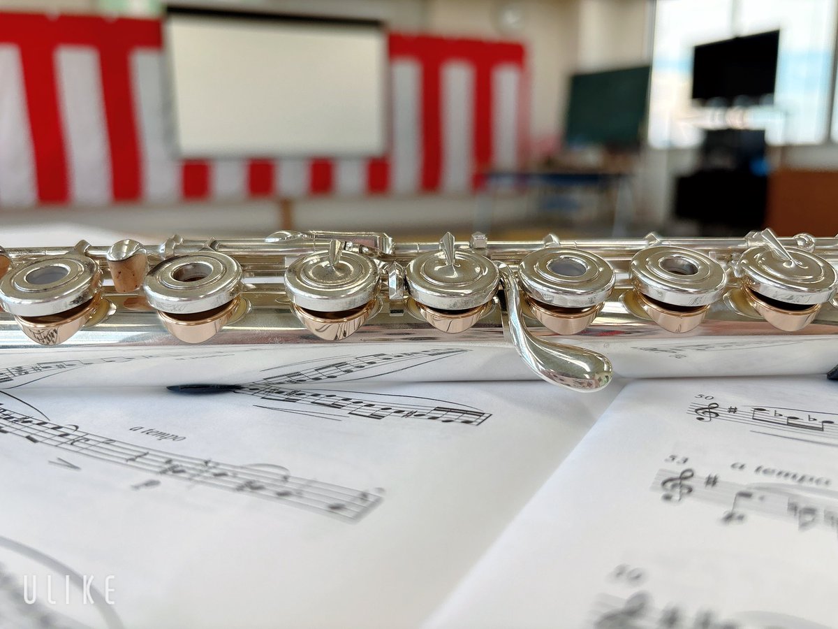 Chasuk_boy's tweet photo. レッスン待ちの間、楽器撮影会
#ミヤザワフルート
#クレスタCS958TypeＢ https://t.co/LdbvZGdQrR