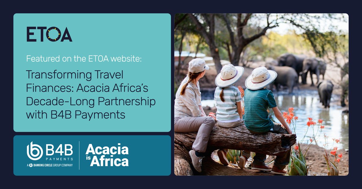 We’re proud to be featured on the ETOA website, highlighting how fintech is helping the travel industry manage funds more securely and efficiently through solutions like prepaid cards. 

Read the full feature:
📎 ow.ly/iuhN50WV3A6

#ETOA #B4BPayments