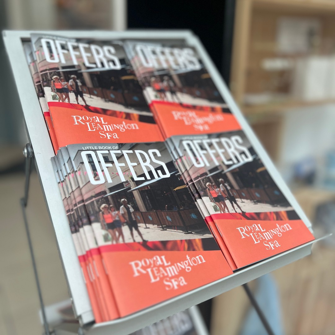The  Little Book of Offers is still available in all participating stores, inside Royal Priors Shopping Centre, Visitor information Centre plus on the Love Leam App!

#LoveLeam #Leamington #VisitLeam #DiscoverLeam