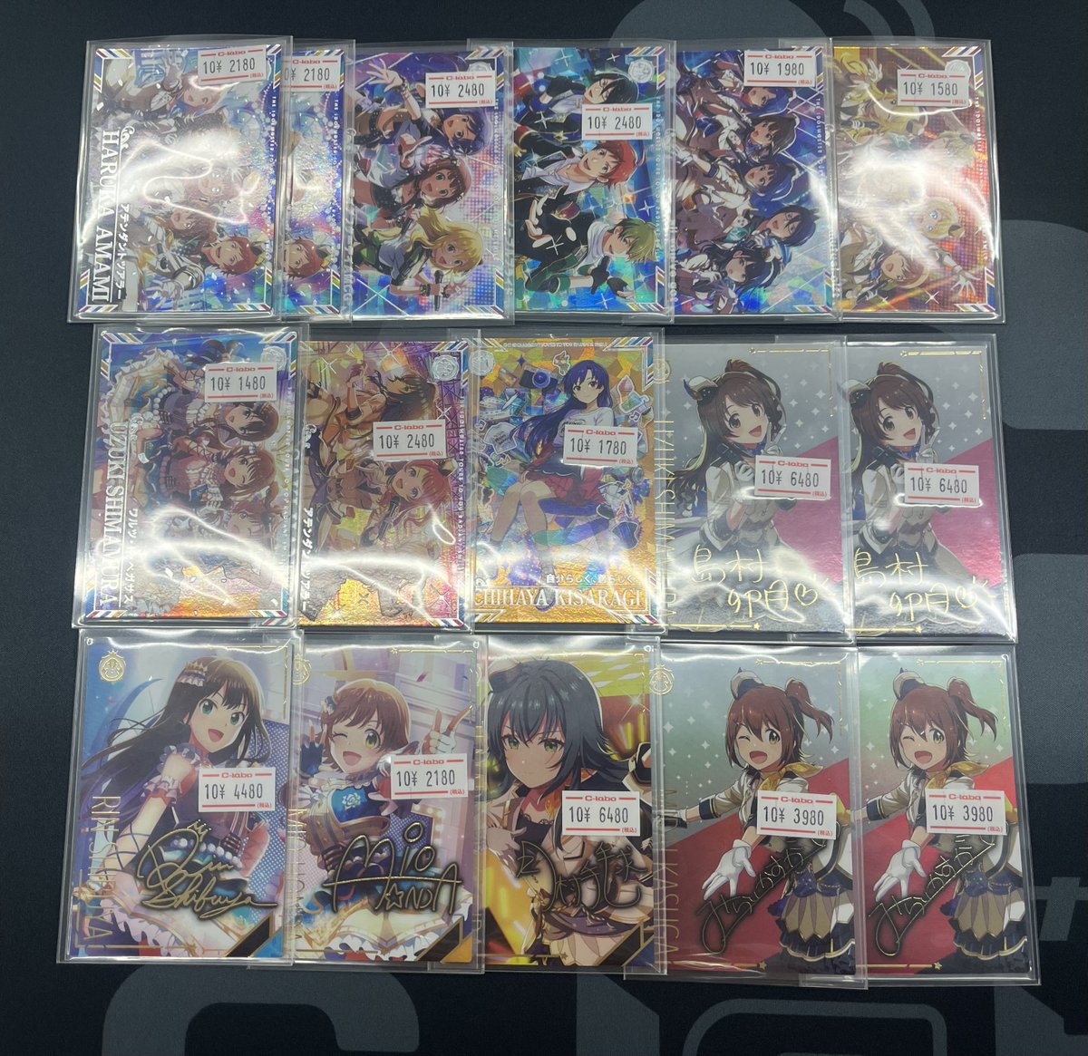 ツアマス 販売情報】 🎤#アイドルマスターツアーズ🎤 パラレルや旧弾