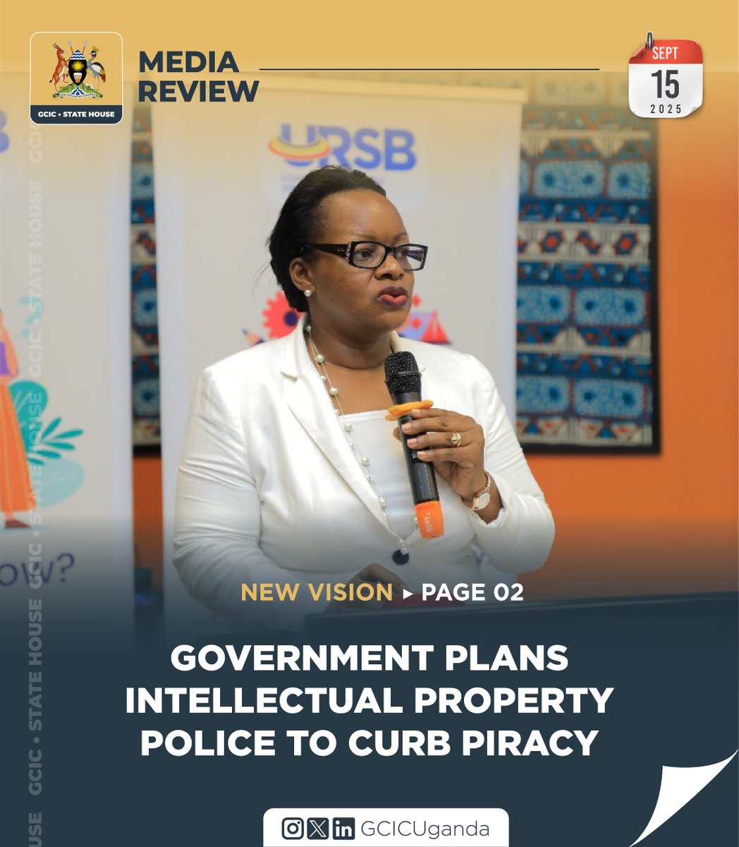Government to set up a dedicated Police unit on Intellectual Property (IP) to combat piracy, copyright infringement, and unauthorised use.
#GCICMediaReview