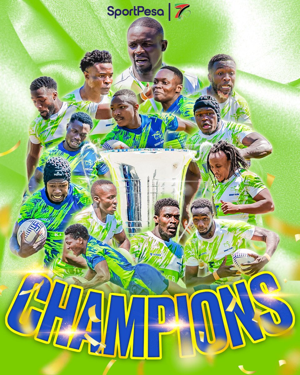 Your 2025 #SportPesa7s CHAMPIONS.
KCB.

#RugbyKE