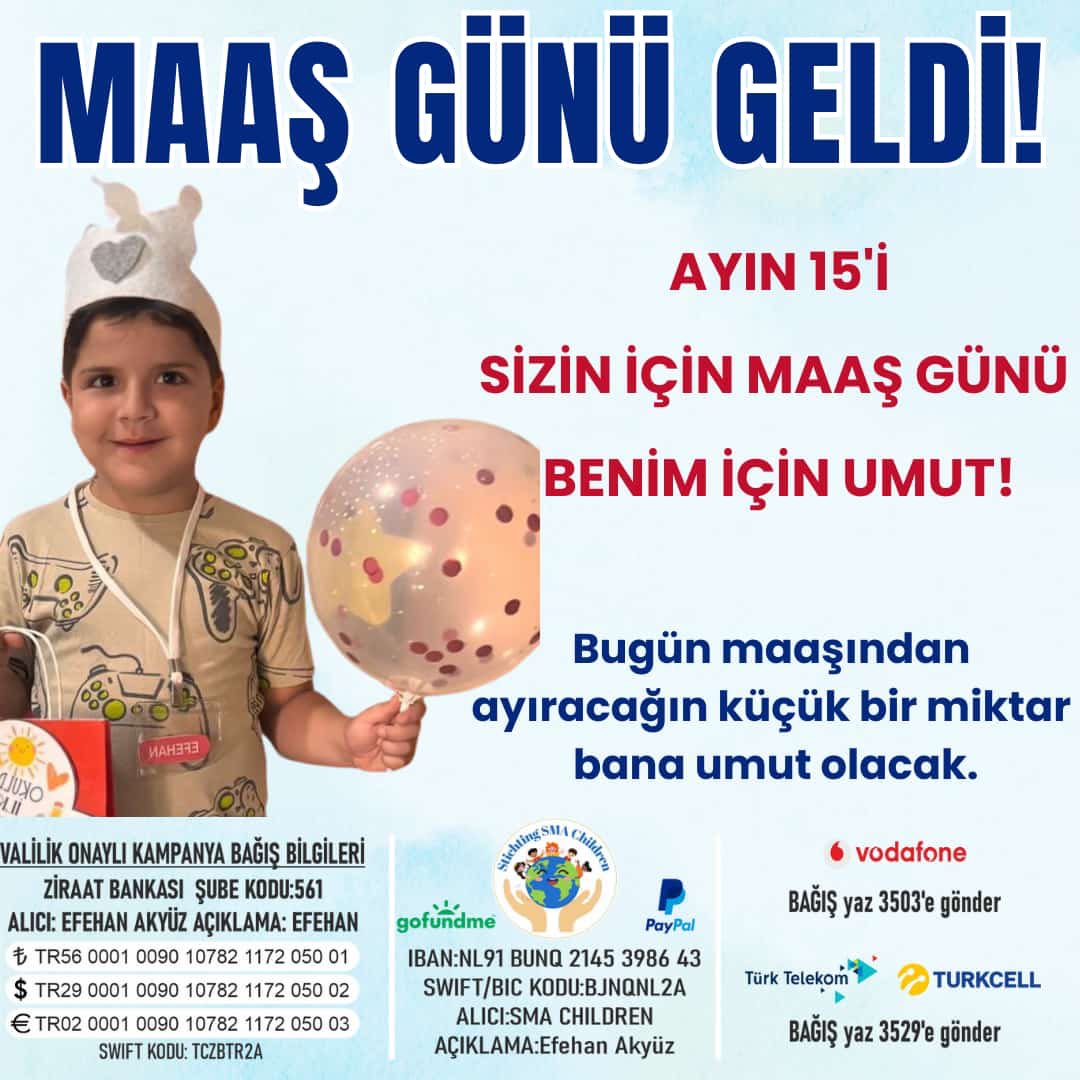 dmd_efehanakyuz's tweet image. Birlik olunca hiçbir şey imkansız değil. 

Senin katkın Efe’nin yarınlarına umut olacak 🙏❤️

#FBvTS #pazartesi #12devadamı