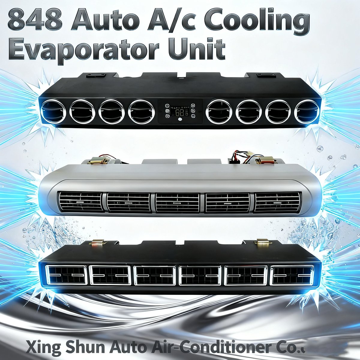AmyLian52772770's tweet image. ❄️ Stay cool on every drive!
 848 Auto A/C Cooling Evaporator Unit 🚐
From Xing Shun Auto Air-Conditioner Co., Ltd. – factory direct, reliable quality.
#AutoAC #XingShun #CoolingSolutions #EvaporatorUnit