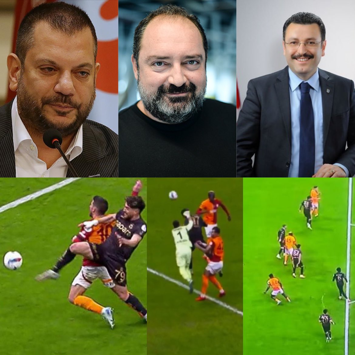 ⚜️Mİcİ Bici ⚜️🅱️urju (@burcu1907tek) on Twitter photo Dünden beri her yerde ağlayan Ertuğrul Doğan, Nevzat Aydın ve Ahmet Metin Genç’in, geçen sene Galatasaray’a kaybettikleri maçta TS’ye verilmeyen penaltı, Gs’ye verilen uydurma penaltı ve ofsayttan yenilen gole rağmen maçtan sonra açıklama yapmadığını biliyor muydunuz? Dünden beri her yerde ağlayan Ertuğrul Doğan, Nevzat Aydın ve Ahmet Metin Genç’in, geçen sene Galatasaray’a kaybettikleri maçta TS’ye verilmeyen penaltı, Gs’ye verilen uydurma penaltı ve ofsayttan yenilen gole rağmen maçtan sonra açıklama yapmadığını biliyor muydunuz?