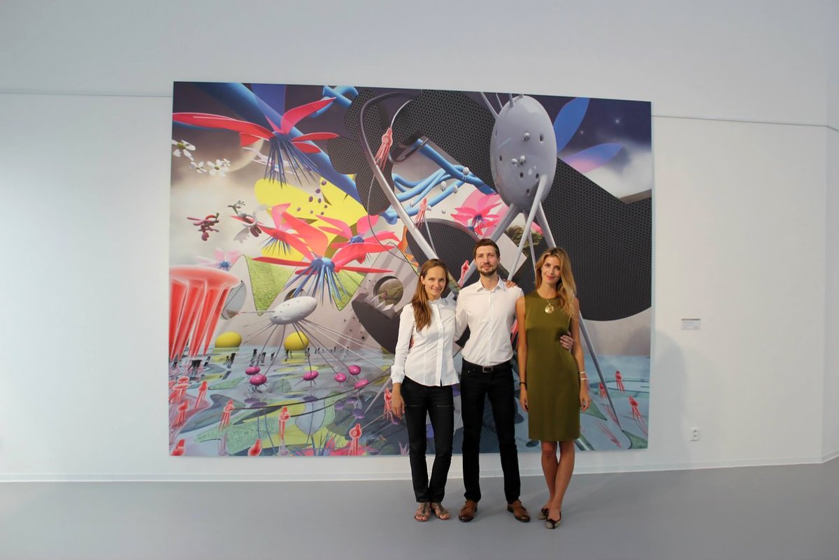 VirtualStepan's tweet photo. I warmly recall 2015 and my participation in the 3rd Danube Biennale at @danubiana_art in Bratislava. My works “Lemon Chickens Will Be Saved…” and “The Temptation of Saint Anthony” were shown there — an experience that still inspires me.

 #StepanRyabchenko #Danubiana https://t.co/ZwMlfdfmgZ