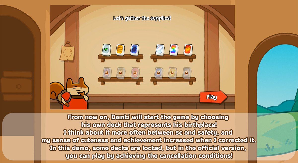 elementailing's tweet photo. It's finally been updated with Elementtail!
Let's see what update it is?

Try playing Elemental Tails!
https://t.co/aSL6AFhTnk
#cardgame #deckbuilding #steamgame #banjihagames https://t.co/8xoIMzaB9N