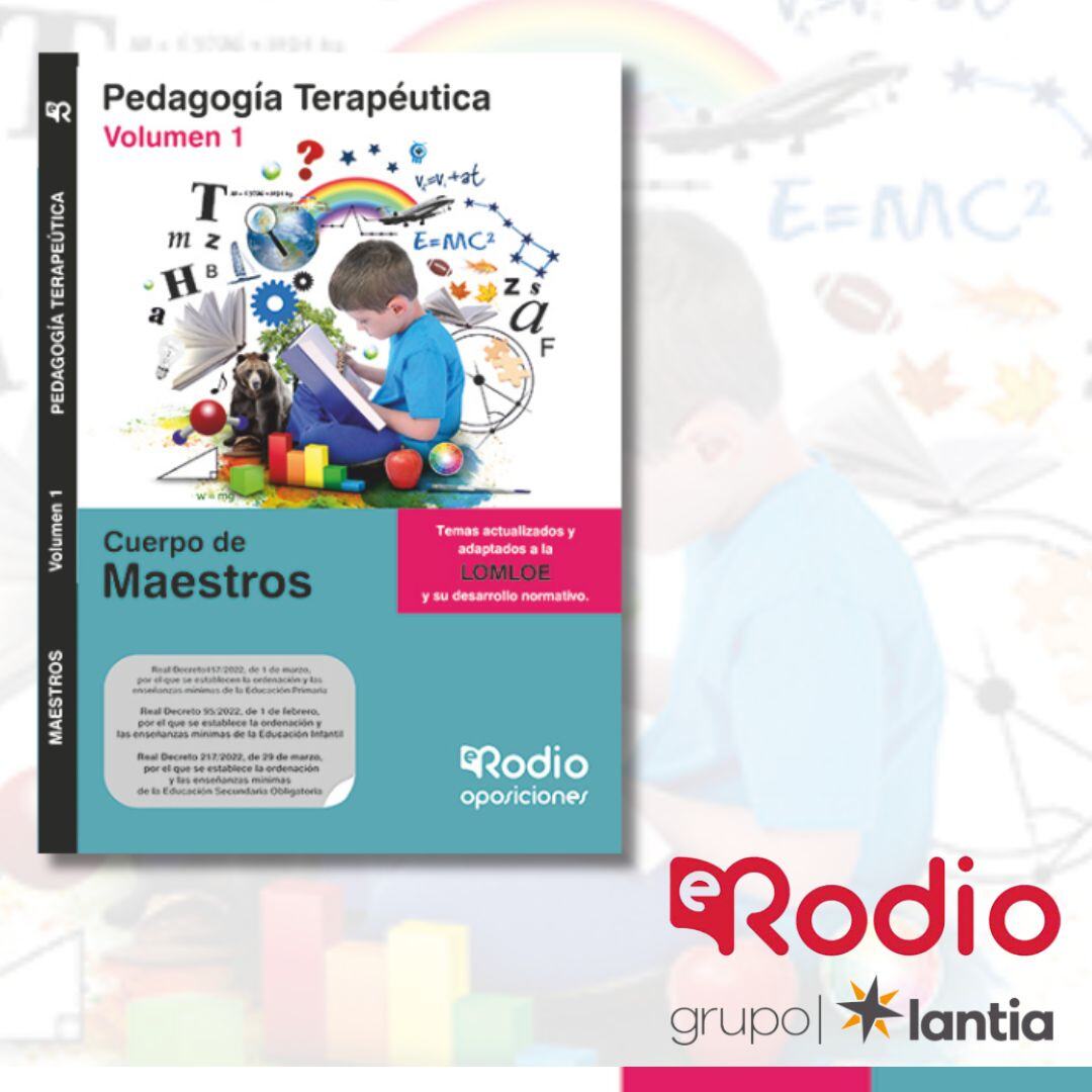 📚✨ ¡Asegura tu éxito en las oposiciones de Pedagogía Terapéutica! 🎯 Con "Cuerpo de Maestros. Pedagogía Terapéutica. Volumen 1. LOMLOE", accede a los temas del programa oficial, actualizados según la LOMLOE. 🎓 ¡Prepárate con el mejor material! 🚀

➡️hubs.li/Q039nJZ00