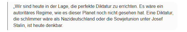 EmilHuber4's tweet photo. @mcpolitik Der Historiker Harari warnte schon:
https://t.co/cDbEUuQn5O https://t.co/5UGJSDWUrv