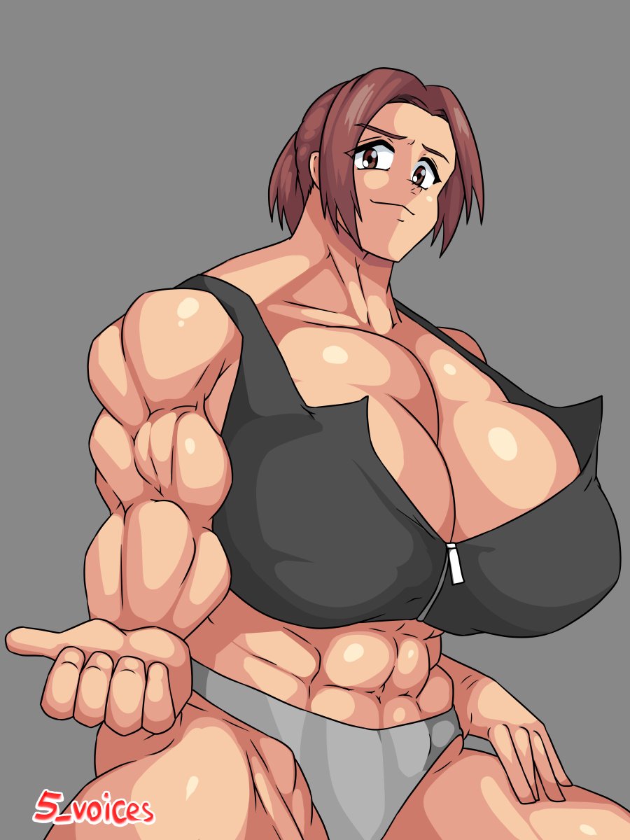 #三連休はフォロワーさんが増えるらしい でかくて強い女を描きます。 