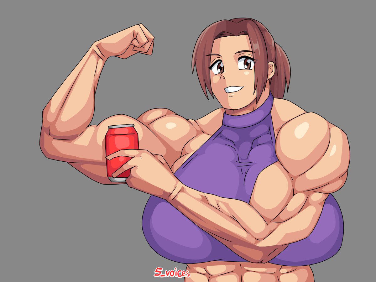 #三連休はフォロワーさんが増えるらしい でかくて強い女を描きます。 