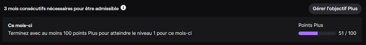 🦊Bonne nouvelle, On avance bien le 60/40 de #Twitch !😁
Moitié du mois = moitiés des points requis ... plus qu'à continuer comme ça pour obtenir le premier mois sur 3, Merci à tout ceux qui m'aide à l'obtenir en tout cas !✨
<a href="/TwitchFR/">Twitch FR</a>  #Subtember #stream