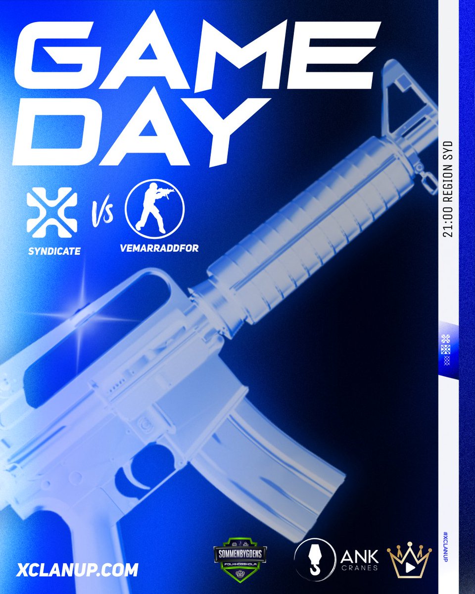 xclanup's tweet image. Match i Regionserien för oss idag! #xclanup 
🎮@SECSGO Region SYD 
Syndicate 🆚 VemArRaddFor