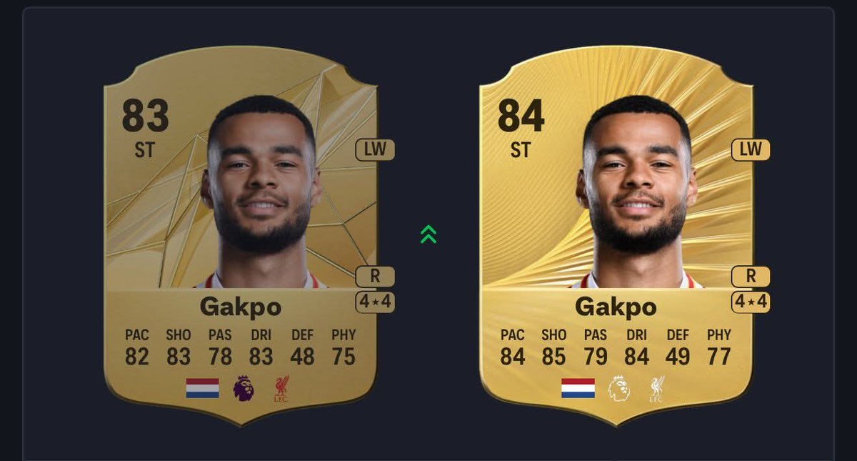 EAFC_PROFESSOR's tweet image. Gakpo looks 🔥 in FC 26. What do you think of the upgrade 👀💪

#EA #EAFC #FC26 #FIFA #GAMING #ESPORTS #CHAMPS #RIVALS #PS5 #PC #XBOX #FOOTBALL #SOCCER #IBRA #COACHING #PLAYSTATION #META #ICONS #HEROS