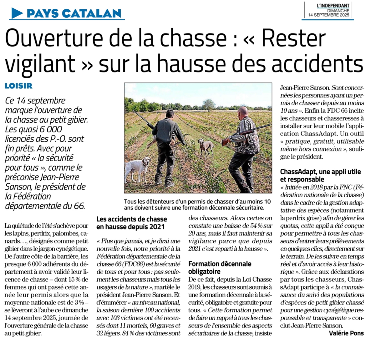 Dans la presse... 
Un article à retrouver sur votre journal l'Indépendant
bit.ly/4nzF9Sl
