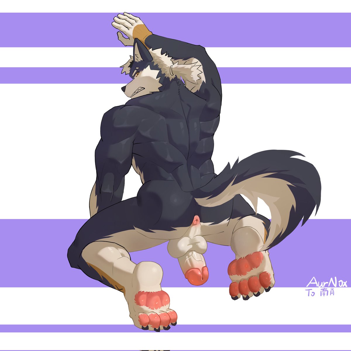 是南肖的摸鱼图委托
#furry #furryartwork