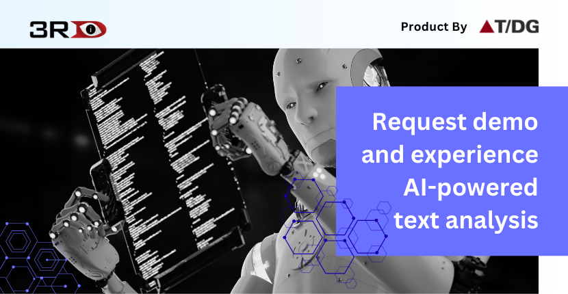 3rdienterprise's tweet image. See Retina in action! Request a demo to experience AI-driven text analysis firsthand. Understand how Sentiment Analysis, Content Summarization & more can boost your business decisions. Get started now! #AI #TextAnalysis #Retina #RequestDemo #SmartData #3RDiSearch