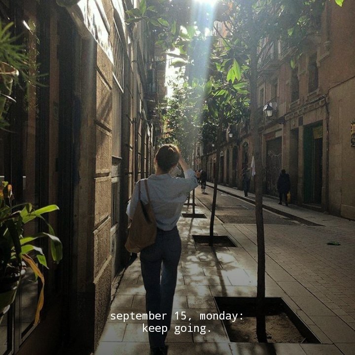 WordsCocoon's tweet image. september 15, monday...