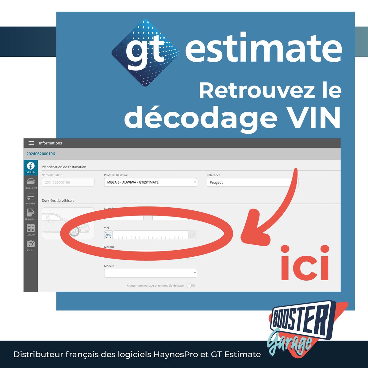 BoosterGarage's tweet image. 🚙🔎 Carrossiers automobile : découvrez l'outil de chiffrage carrosserie multimarque avec décodage du VIN intégral !
➡️ booster-garage.fr/gt-estimate/