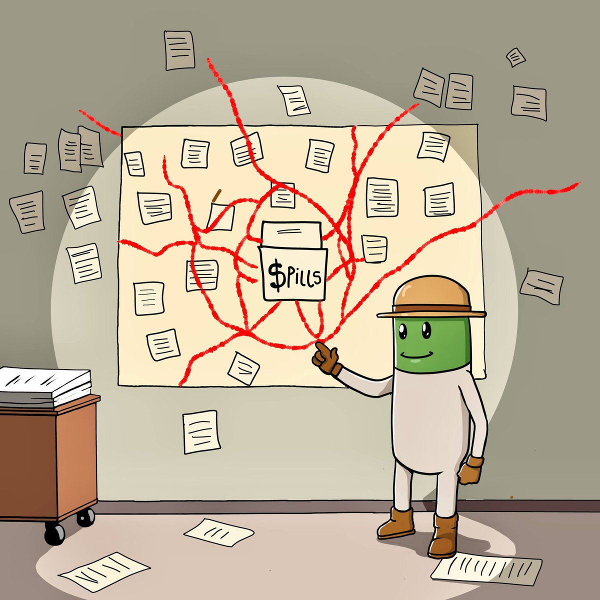 We are on Moonday today!, $PILLS is the key!. 

Ca: CD8QZp4s1cJPC9y447eGGDgCDqoZS9HKgYzxetYBpump

#SOL #PumpFarm #PILLS