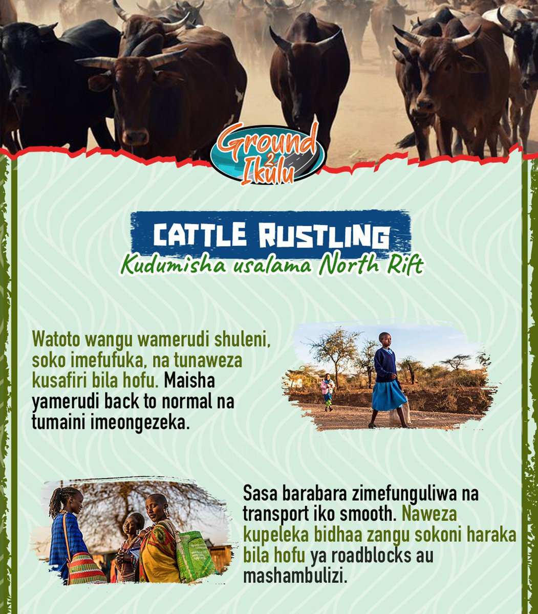 phil254_ke1's tweet image. “Before roads were built, goods arrived late and rotten. Now vehicles pass safely and everything arrives fresh,” says Sylvia Muhia from Lodwar, showing security’s direct impact on daily life. Anchor Of Progress #PeaceForProsperity #Ground2Ikulu