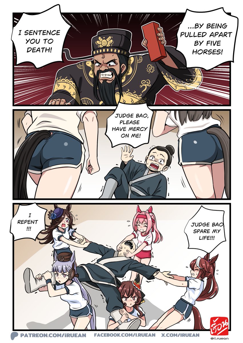 Five Horses Punishment… with a twist
#umamusume