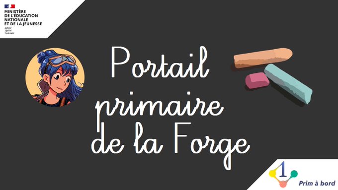 Enseignants 👩‍🏫 🧑‍🏫 | Les indispensables de la rentrée 🔟/🔟

📌 Le portail primaire de la Forge

▶️ primabord.eduscol.education.fr/le-portail-pri…

✅ Des ressources numériques éducatives libres
✅ Mathématiques, français
✅ Applications, logiciels, outils…