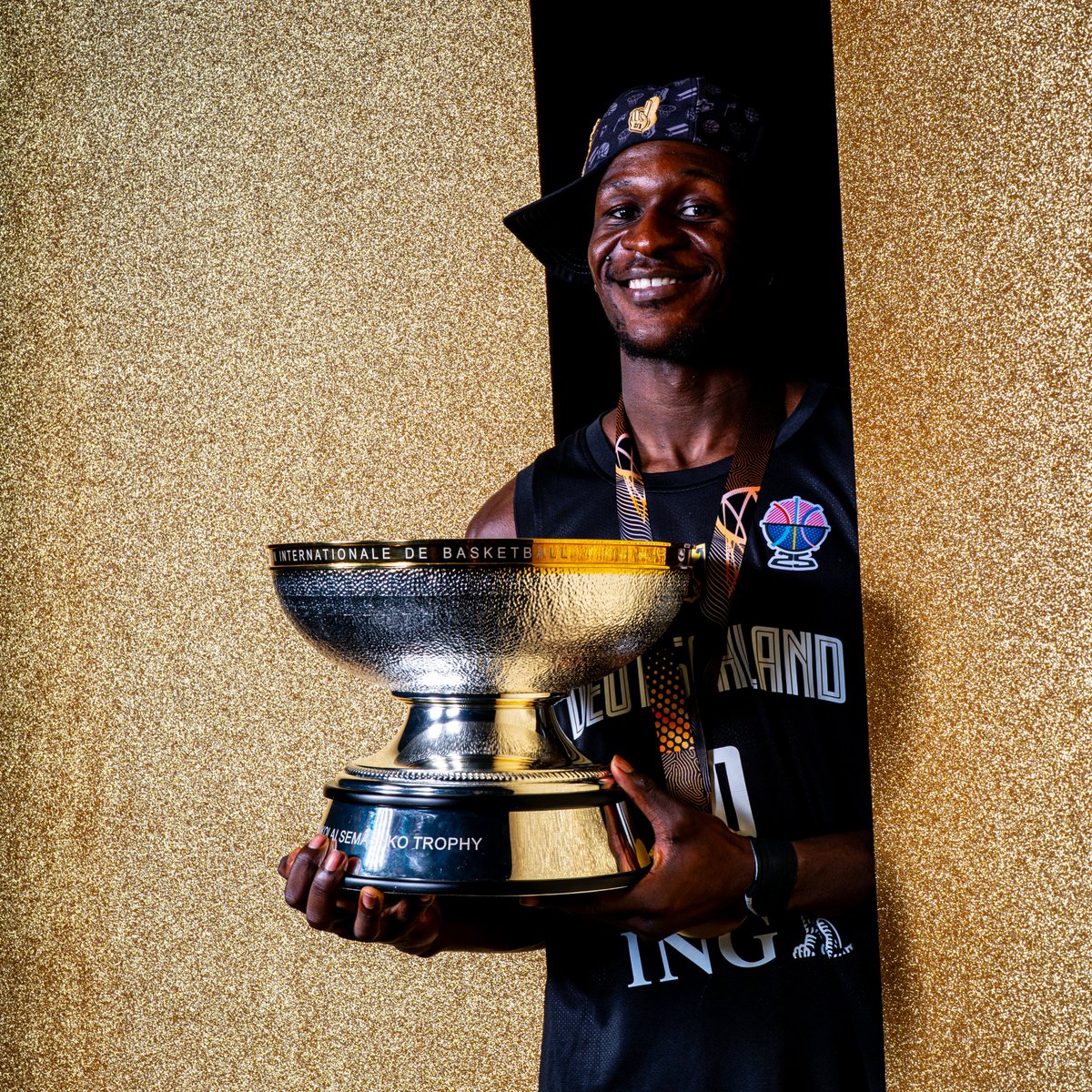 0 Ls.
0 backdowns.
0 doubt.
1 #EuroBasket trophy. 🏆

#0 Isaac Bonga 🫡