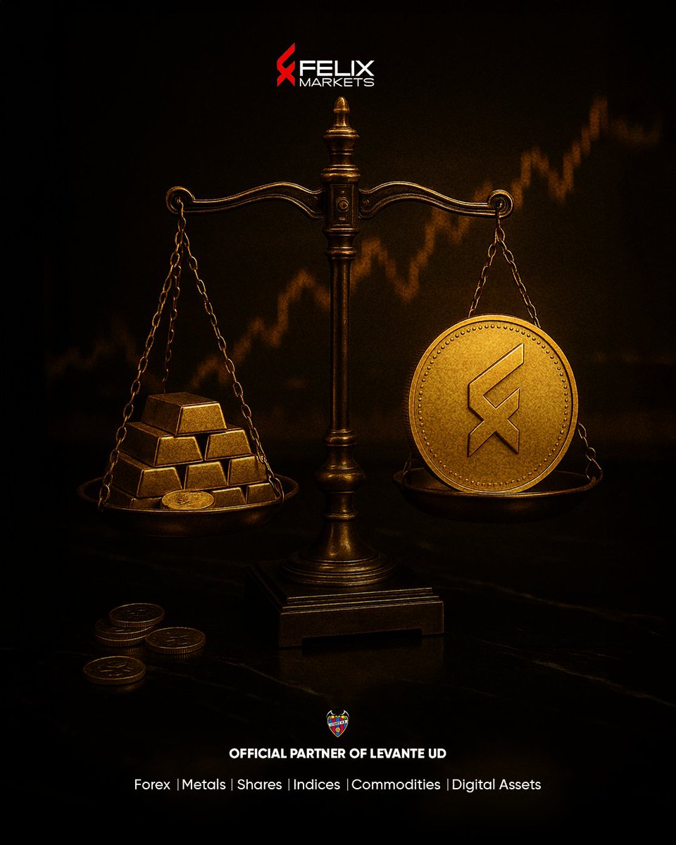 felixmarkets's tweet photo. ⚖️ When uncertainty rises, safe havens shine.
Gold and bonds remain timeless, but in today’s markets, strategy is about balance.
With Felix, diversify smarter because every decision counts. ✨

#FelixMarkets #TradingStrategy #SafeHaven #Gold #Bonds https://t.co/4jSX9WdOwT