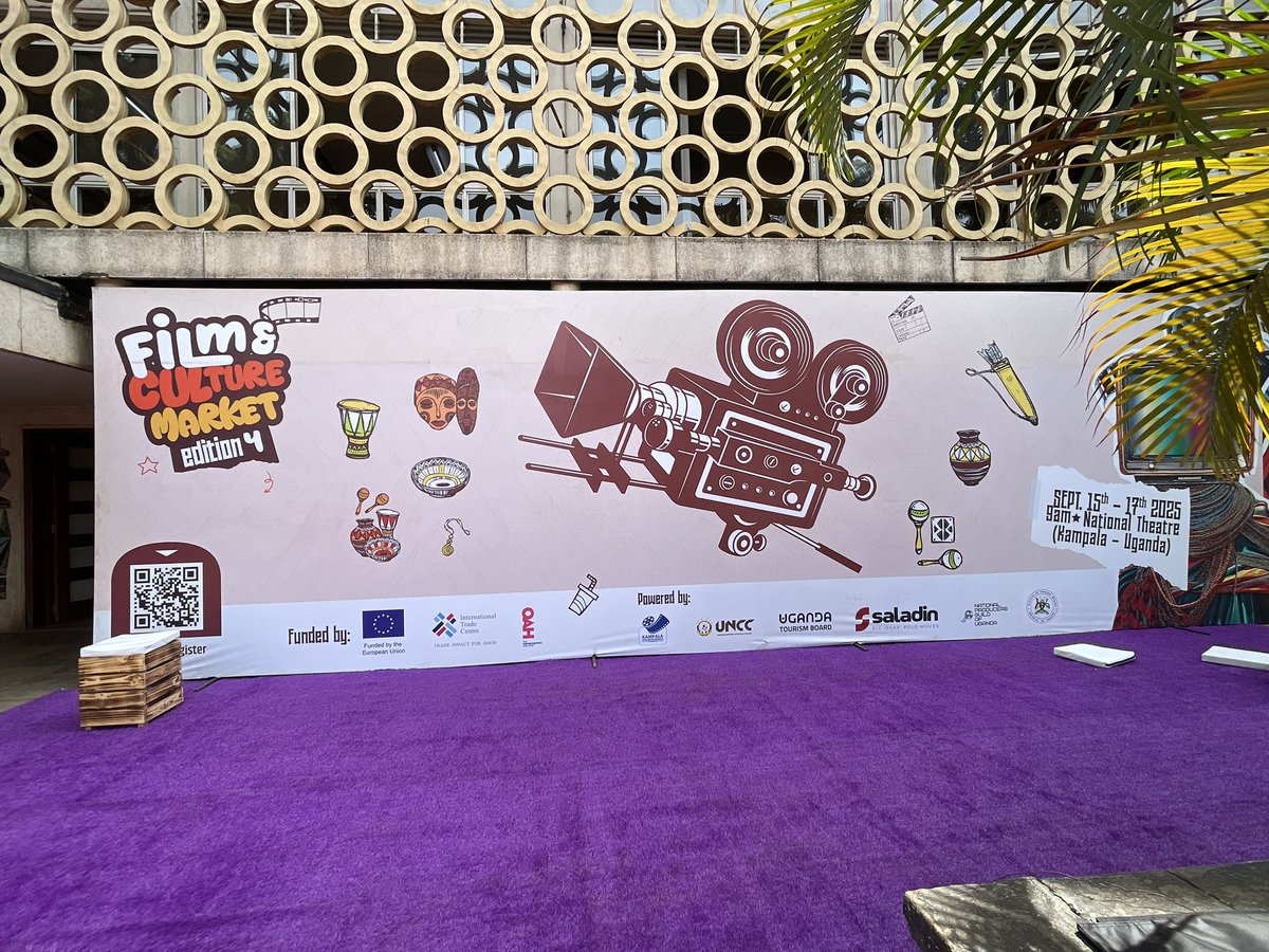 The 4th Edition of the Film &amp; Culture Market has officially kicked off. 

📌 || UNCC-National Theatre

#FCM2025Kampala