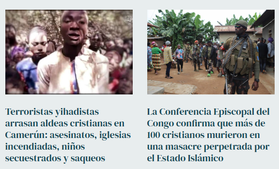 Para la cristiana España... para la cristiana Europa
esto no es genocidio
esto no es persecución
esto no existe.
Christian Life Doesn’t Matter