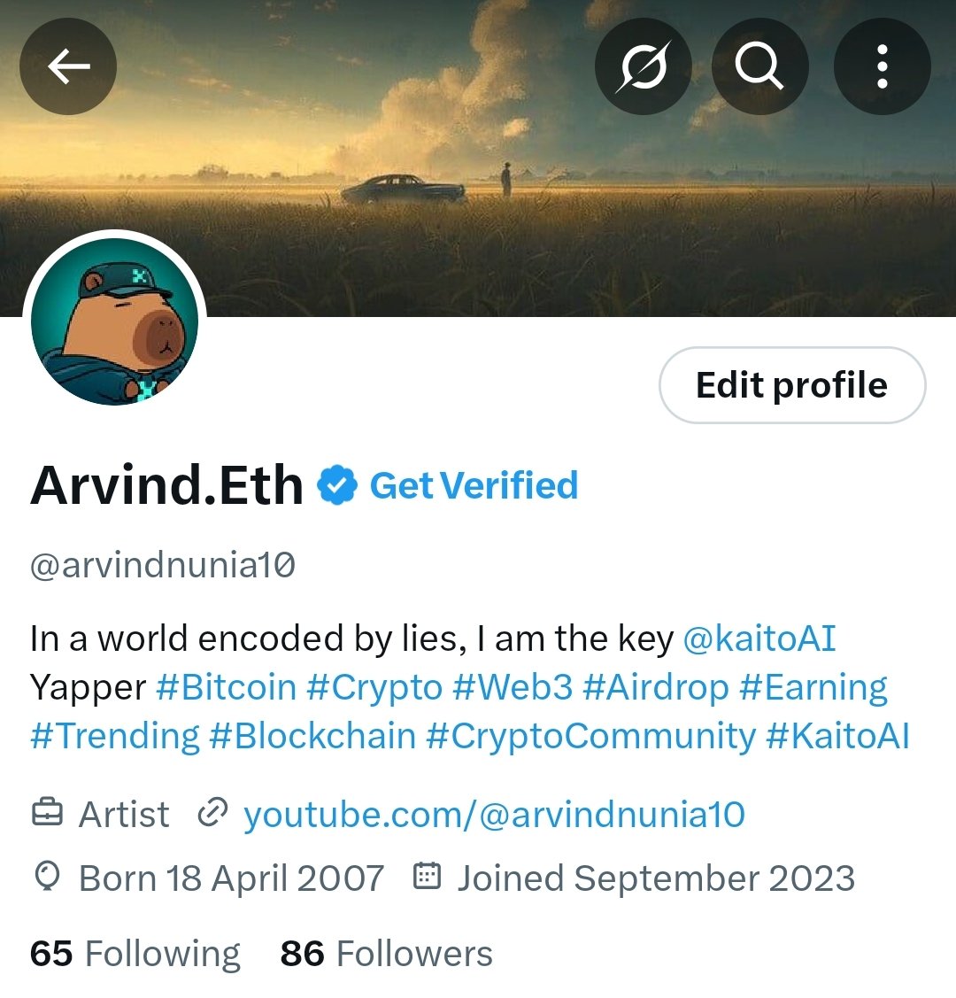 arvindnunia10's tweet photo. Kaito AI &amp; Arvind.Eth: distinct yet aligned! 🧠🔗 One’s coding AI dreams, the other’s minting blockchain wins. United in tech hustle! 💪 

#Innovators #AIandCrypto #TechTrailblazers #Crypto #Blockchain #Web3 https://t.co/wspSQdjpc1