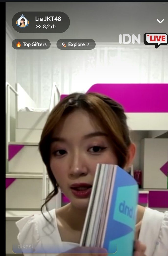 Makasih live nya hari ini cantik <a href="/AU_LiaJKT48/">Aurellia</a> kangenku ke km terobati 😊